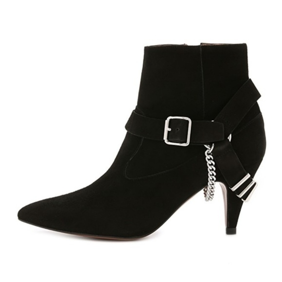 🍒NWOB🍒 IRO SUEDE MOTO BOOTIES - Picture 2 of 7